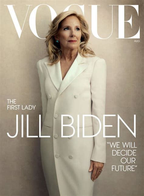 Jill Biden Is Vogue’s Cover Star .